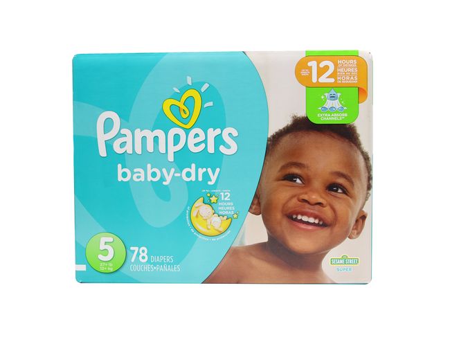 pampers baby dry s5