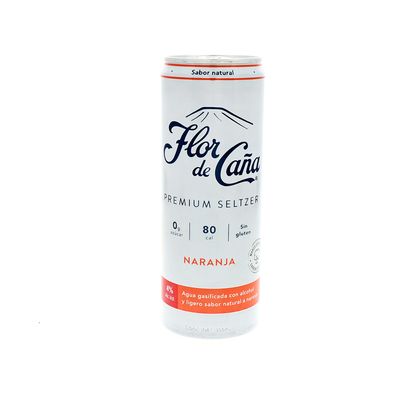Flor-de-Caña-Premium-Seltzer-Naranja-355-mL